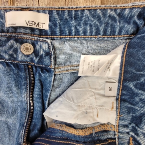 Vervet Color Panel Jeans - Picture 4 of 4